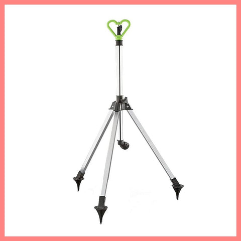 Revolving Tripod Sprinkler for Lawn Garden Adjustable 20 to 1900 Square Feet