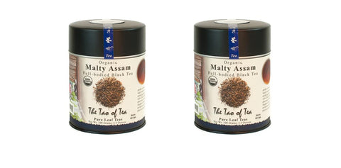 The Tao of Tea, Malty Assam Black Tea, Loose Leaf, 3.5-Ounce Tins (Pack of 2)