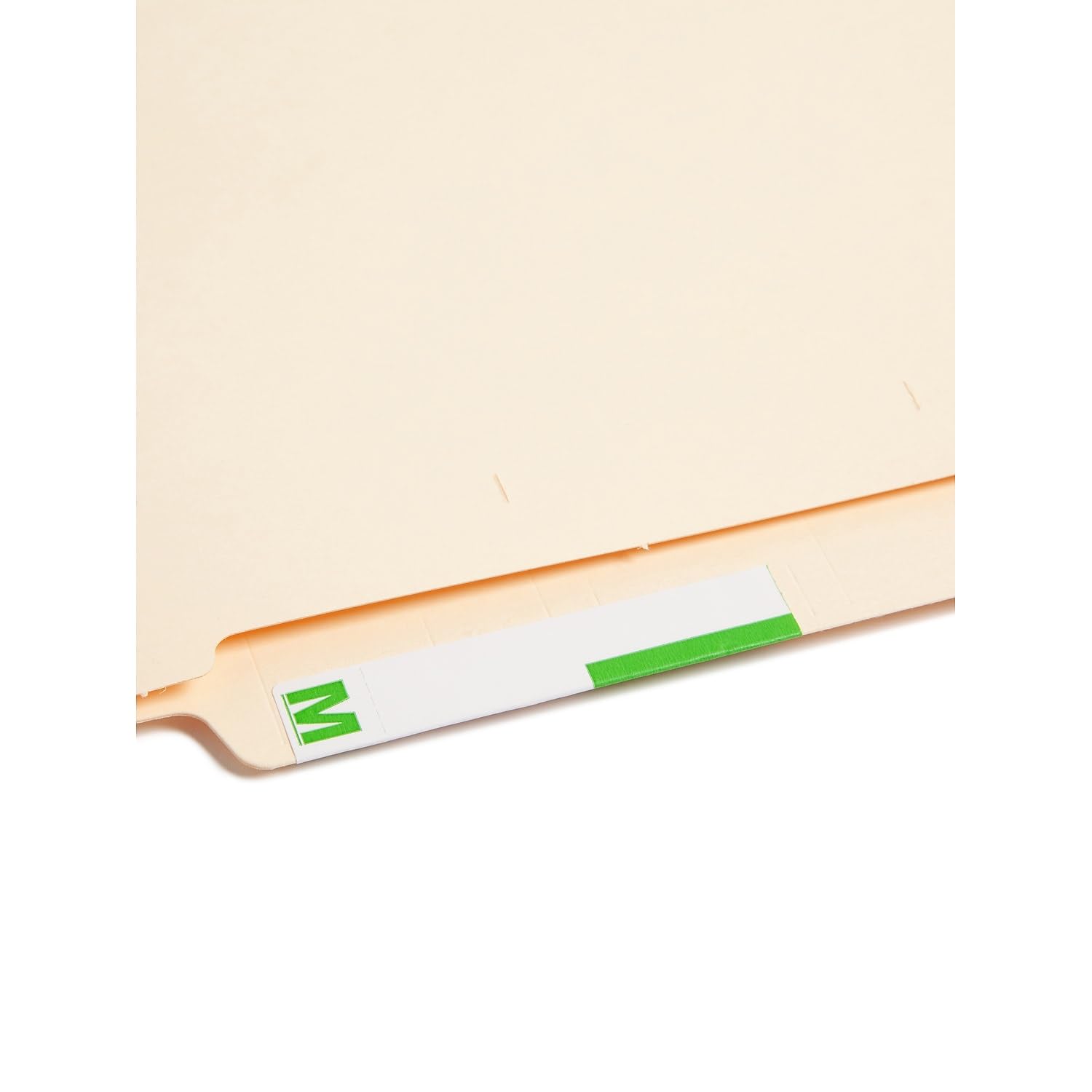 Smead AlphaZ NCC Color-Coded Label, M&Z, Label Sheet, Light Green, 100 per Pack (67164)