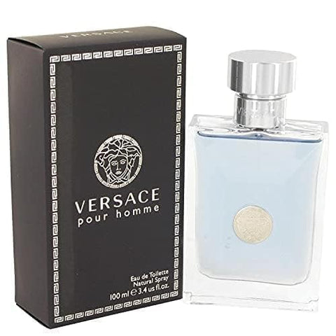 Versace Versace Pour Homme for Men Eau De Toilette Natural Spray, 3.4 fluid_ounces