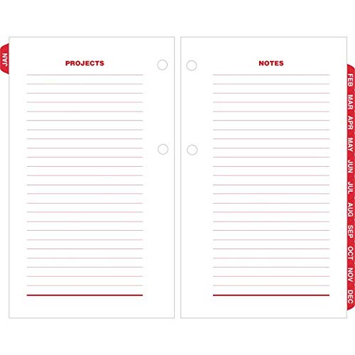 2021 Daily Desk Calendar Refill by AT-A-GLANCE, 3-1/2" x 6", Loose-Leaf, with Monthly Tabs (E717T5021)