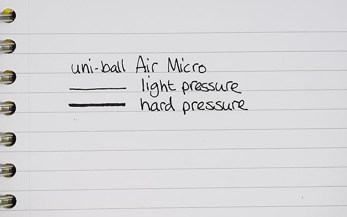 uni-ball AIR Rollerball Pens, Fine Point (0.7mm), Black, 3 Count