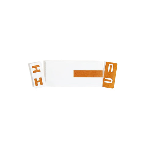 Smead AlphaZ NCC Color-Coded Label, H&U, Label Sheet, Dark Brown, 100 per Pack (67159)