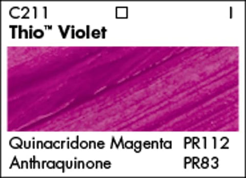 Grumbacher Academy Acrylic Paint, Gloss, 90ml/3 oz Metal Tube, Thio Violet