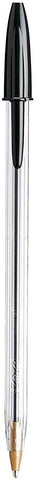 BIC Cristal Xtra Smooth Ballpoint Pen, Medium Point (1.0mm), Black, For Everyday Writing Activities, 10-Count