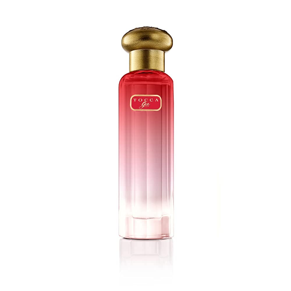 Tocca Women's Perfume, Gia Fragrance, 0.68 oz (20 ml) - Warm Floral, Pink Peppercorn, Tangerine, Turkish Rose - Hand-Finished Bottle