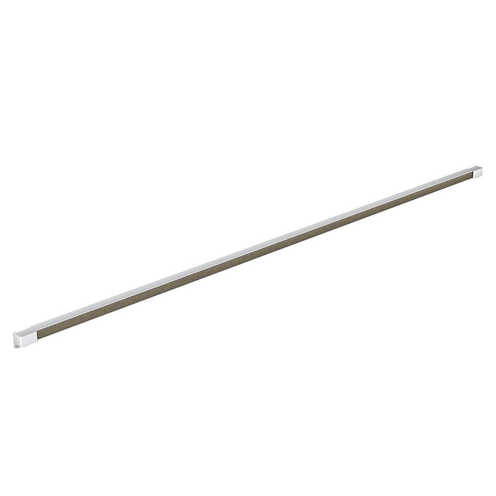 Quartet Prestige 2 Connects Bulletin Board Bar, 96-Inch Length, Cork Surface, Aluminum Frame (85385)