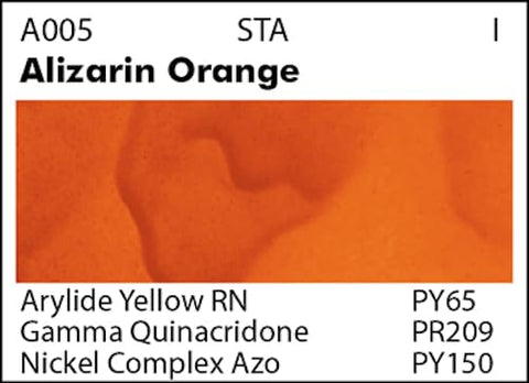 Grumbacher Academy Watercolor Paint, 7.5ml/0.25 Ounce, Alizarin Orange (A005)
