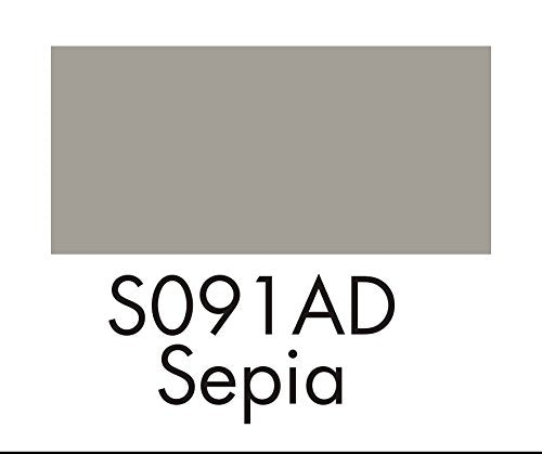 AD Marker Chartpak Spectra, Tri-Nib and Brush Dual-Tip, Sepia, 1 Each (S091AD)