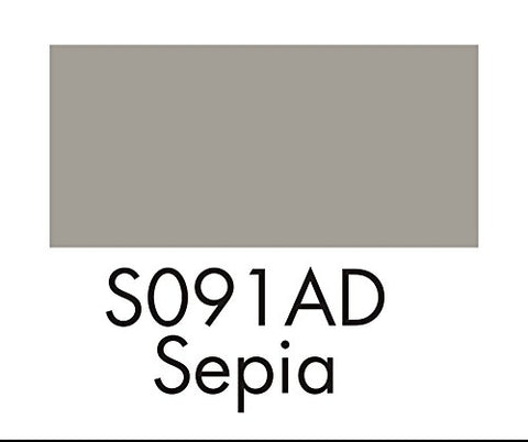 AD Marker Chartpak Spectra, Tri-Nib and Brush Dual-Tip, Sepia, 1 Each (S091AD)