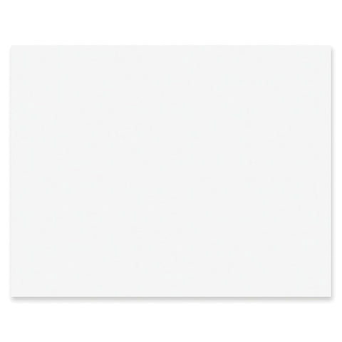 Pacon® Peacock® Railroad Board, 22" x 28", 4-Ply, White, Carton of 100 Sheets