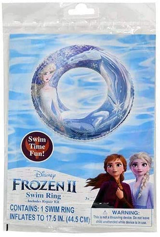 Disney Frozen 2 Themed Pool Party Toys Inflatable Swim Ring, for Summer Parties and Gift, Water Fun for All Disney Elsa Anna Olaf Fans