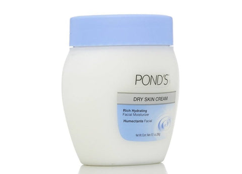 Pond's Dry Skin Cream Facial Moisturizer, Rich Hydration for Dry Skin, 10.1 oz (Pack of 4)