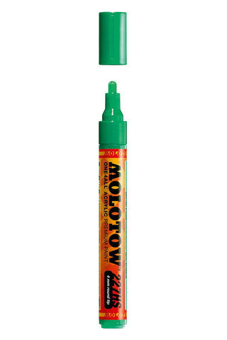 Molotow ONE4ALL Acrylic Paint Marker, 4mm, Turquoise, 1 Each (227.241)