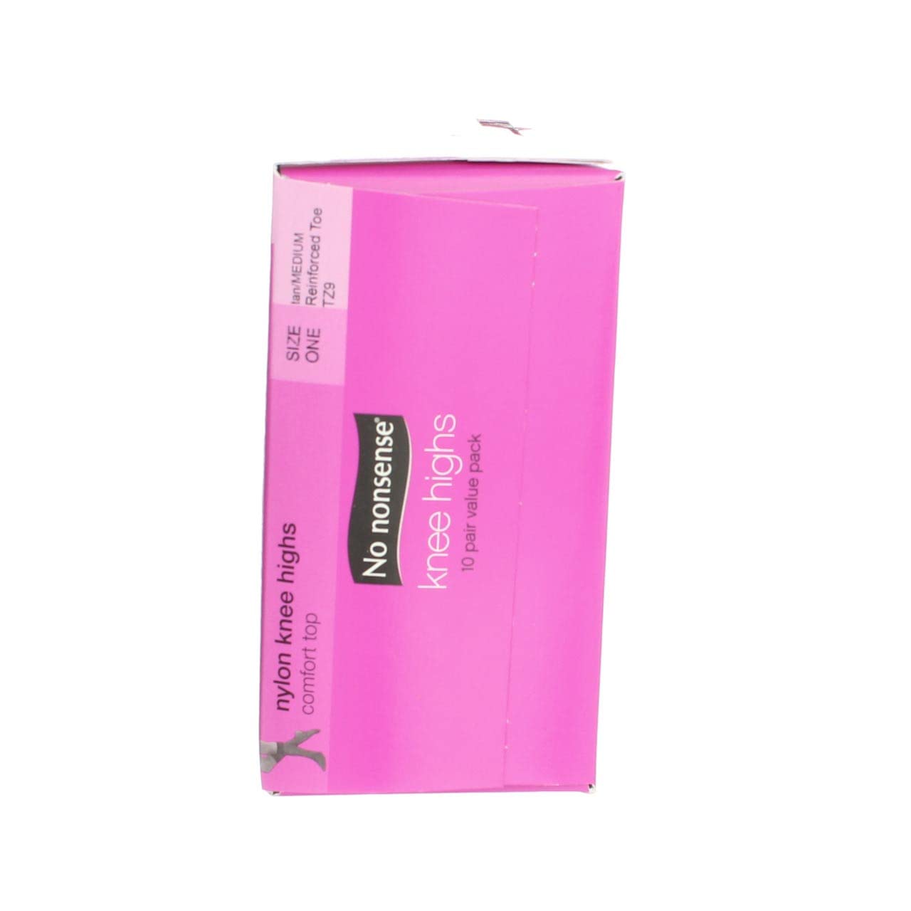 No Nonsense Za1/Tz9 Tan Knee Highs 10 Count
