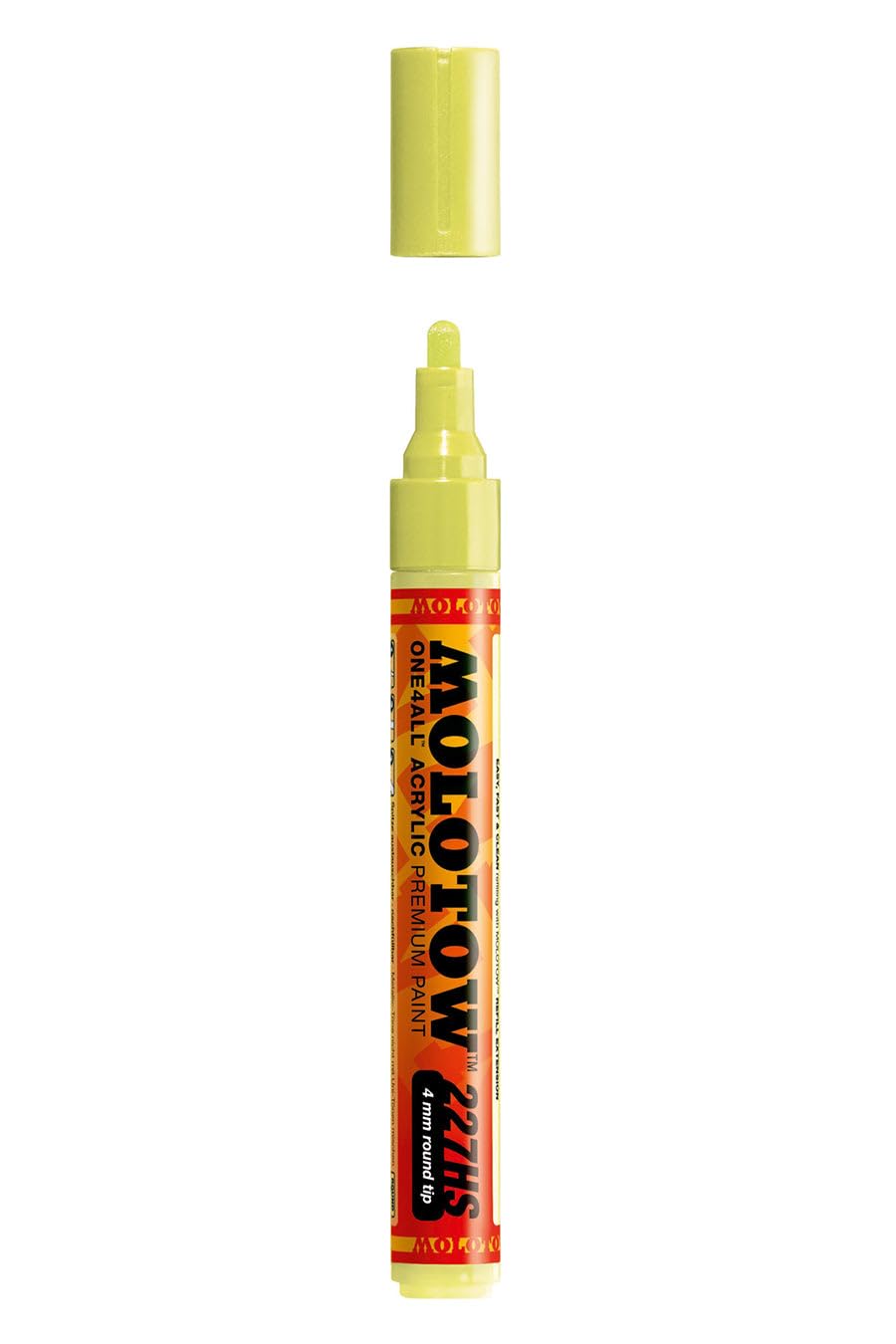 Molotow ONE4ALL Acrylic Paint Marker, 4mm, Poison Green, 1 Each (227.242)