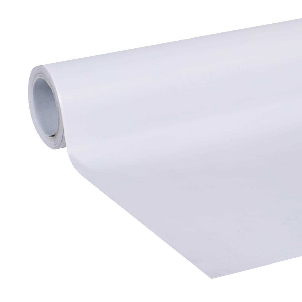 Duck Brand EasyLiner Adhesive Solids Shelf Liner, 20 in x 15 ft, White, 1 Roll