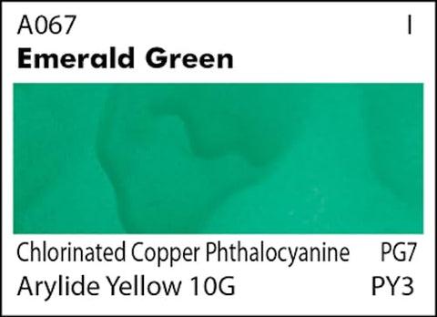 Grumbacher Academy Watercolor Paint, 7.5ml/0.25 Ounce, Emerald Green (A067)