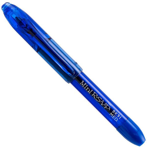 Pentel Mini R.S.V.P. Ballpoint Pen, Medium line, Assorted Ink Colors, 5 Pack (BK91MNBP5M)