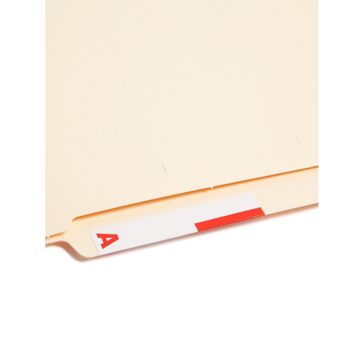 Smead AlphaZ NCC Color-Coded Label, A&N, Label Sheet, Red, 100 per Pack (67152)