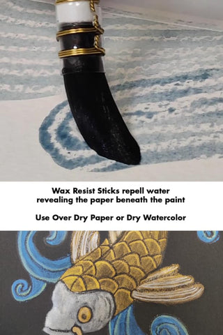 Grumbacher Resist Sticks, 2 Pack