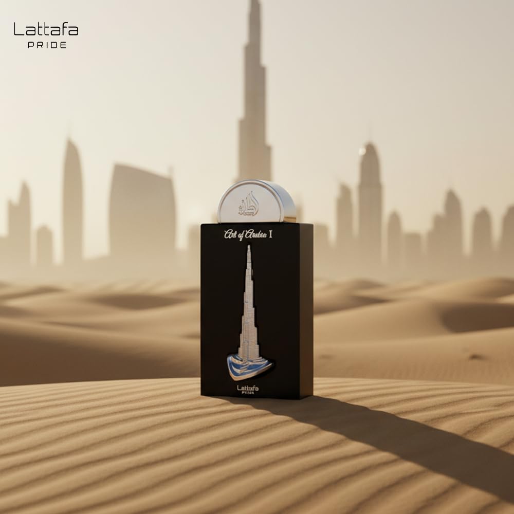 Lattafa Pride Art of Arabia I Eau de Parfum Spray for Unisex, 3.4 Ounce