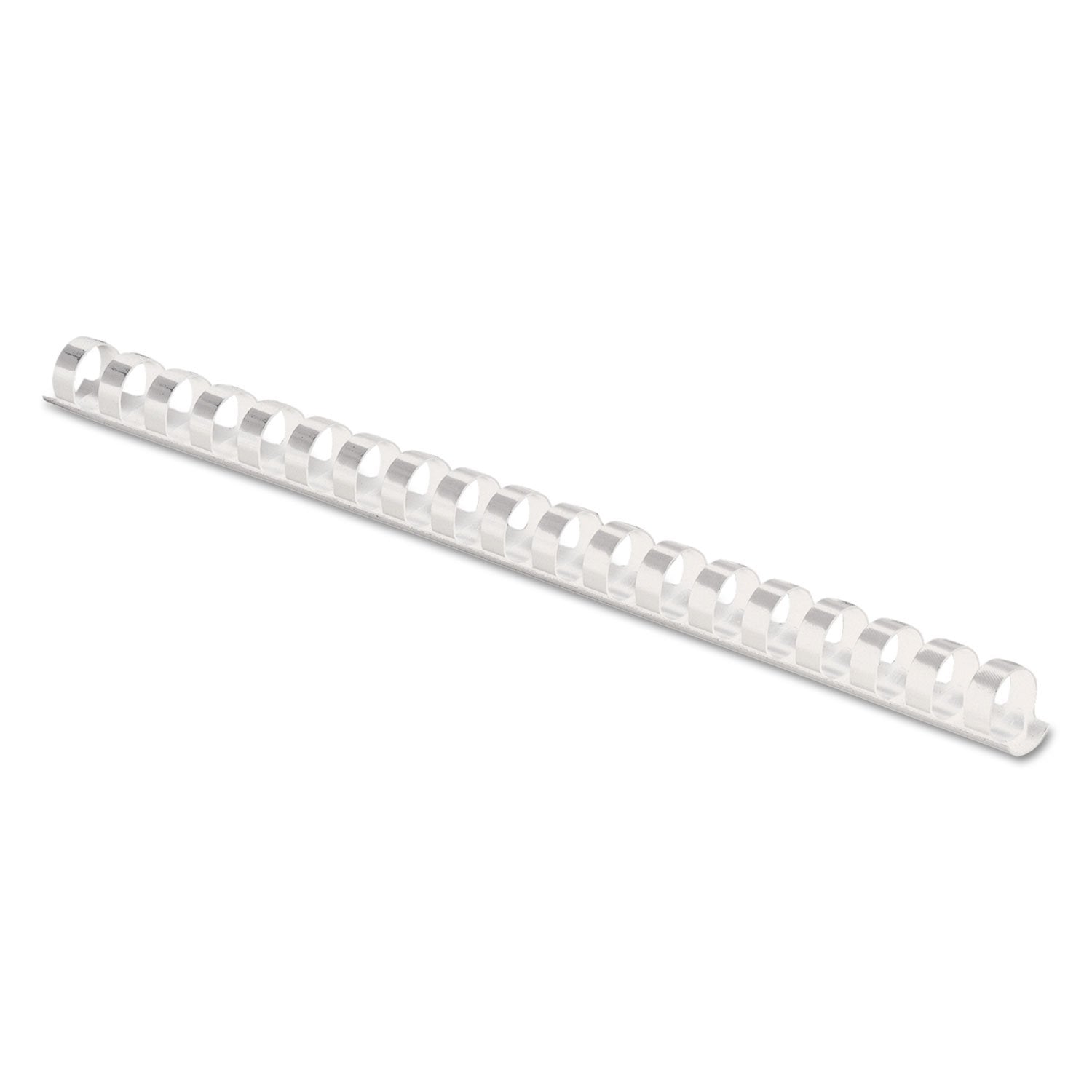 Fellowes Plastic Binding Combs, 90 Sheet Capacity, 1/2 Inch, White, 100 per Pack