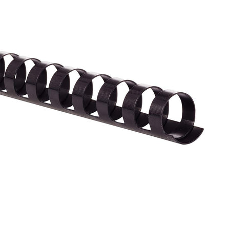 GBC Binding Spines/Spirals/Coils, 5/8" Diameter, 125 Sheet Capacity, CombBind, Black, 100 Pack (4000092)