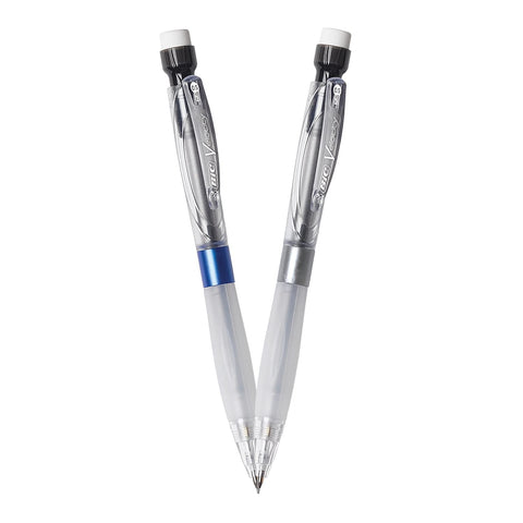 BIC Velocity Max Pencil, 0.5 Mm, Hb (#2), Black Lead, Gray Barrel, 2/pack