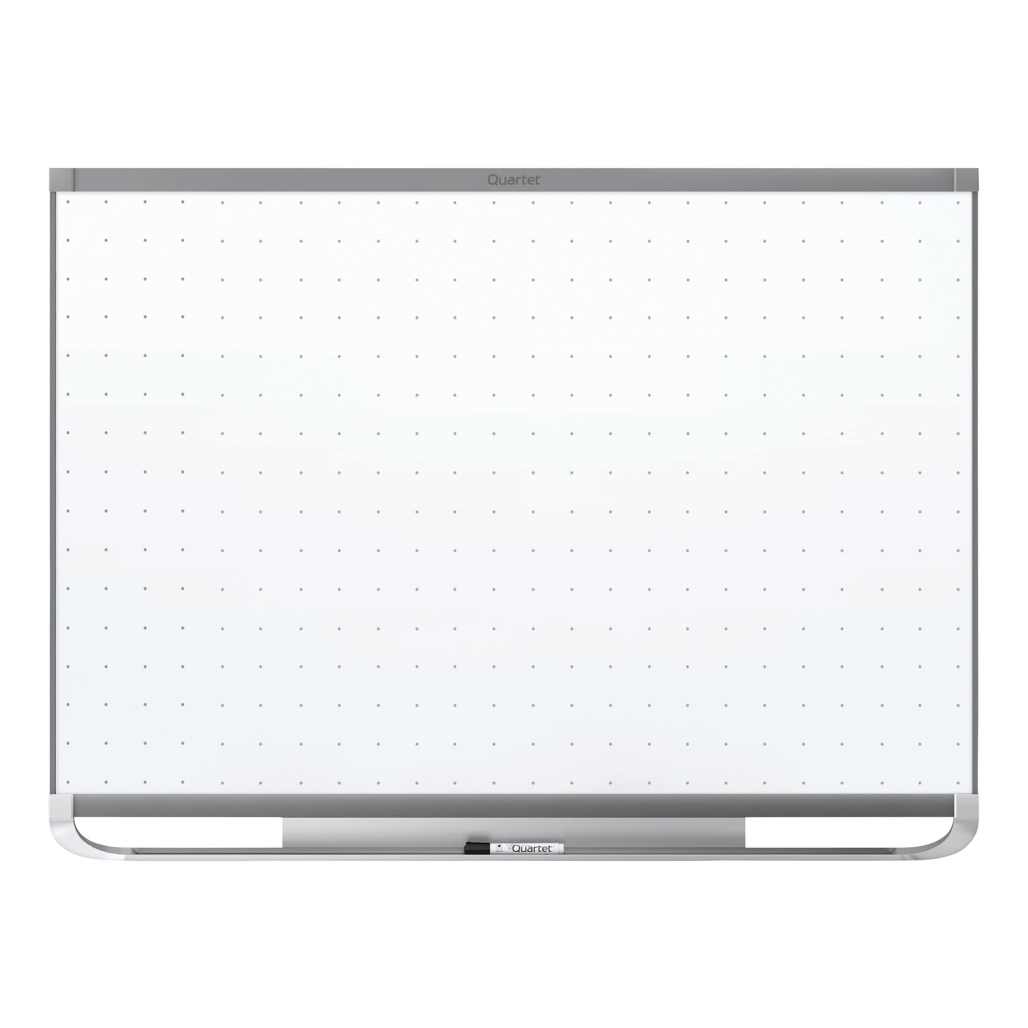 Quartet Magnetic Whiteboard, White Board, Dry Erase Board, 8' x 4', Graphite Finish Frame, Prestige 2 Total Erase (TEM548G)