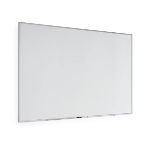 U Brands Magnetic Whiteboard 48" x 72", Large Dry Erase Board with Silver Aluminum Frame, Wall Mounted White Board for Office, Classroom & Conference Room, 6' x 4'