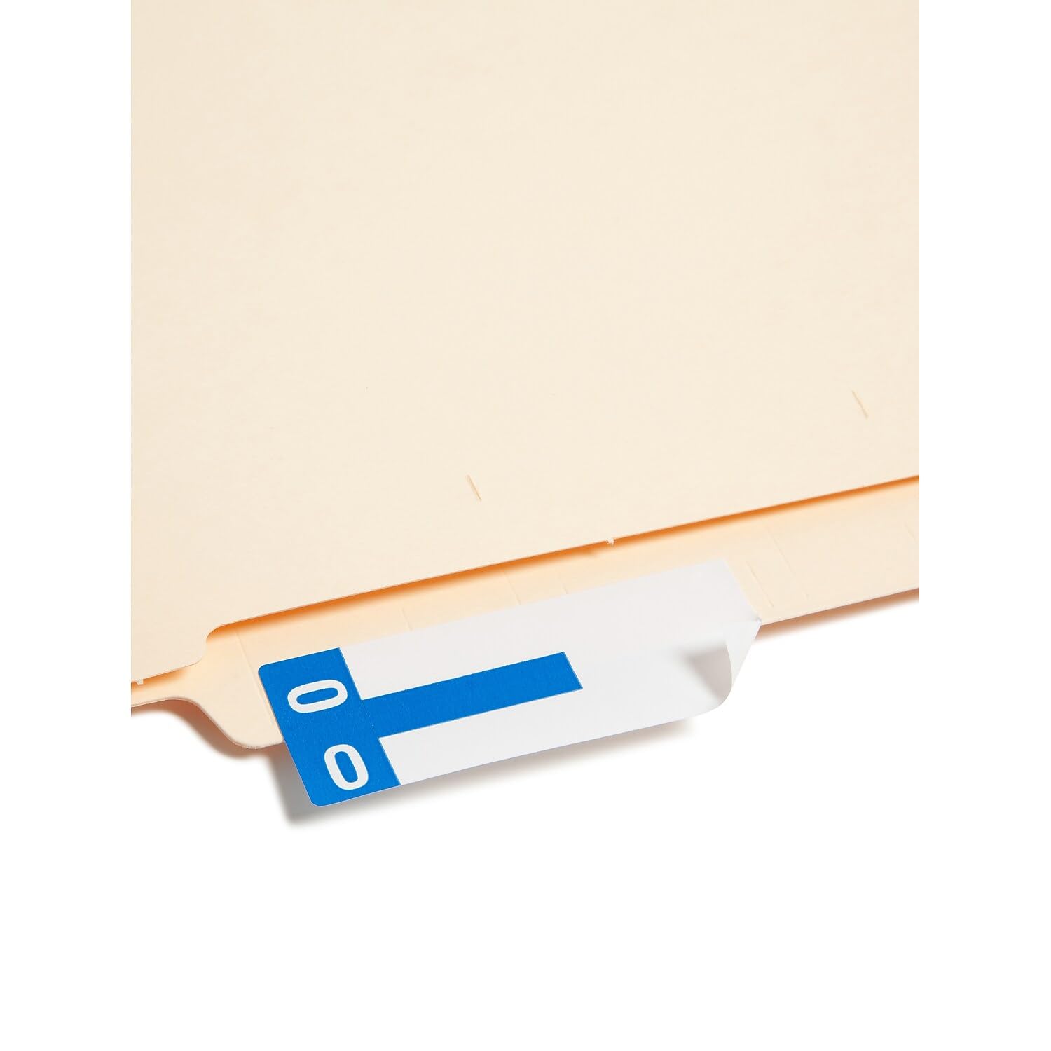 Smead AlphaZ NCC Color-Coded Label, B&O, Label Sheet, Dark Blue, 100 per Pack (67153)