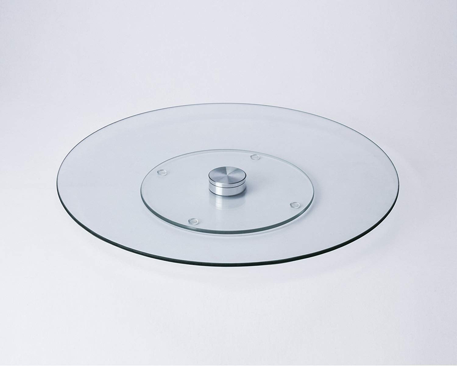 handy helpers Bulk Buys Tempered Glass Lazy Susan