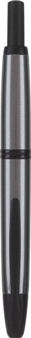 PILOT Vanishing Point Collection Refillable & Retractable Fountain Pen, Gun Metal Gray Barrel with Matte Black Accents, Blue Ink, Extra Fine Nib (60578)
