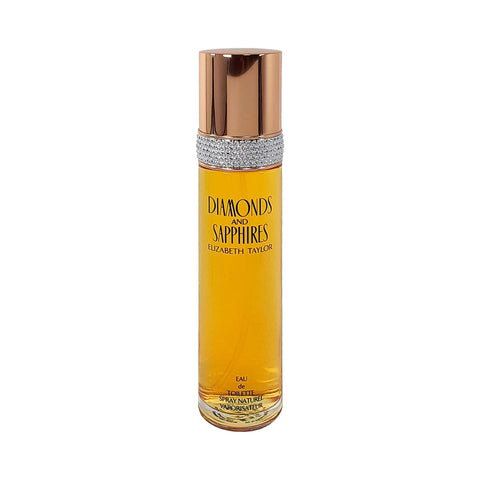 DIAMONDS & SAPHIRES by Elizabeth Taylor Eau De Toilette Spray 3.4 oz for Women - 100% Authentic