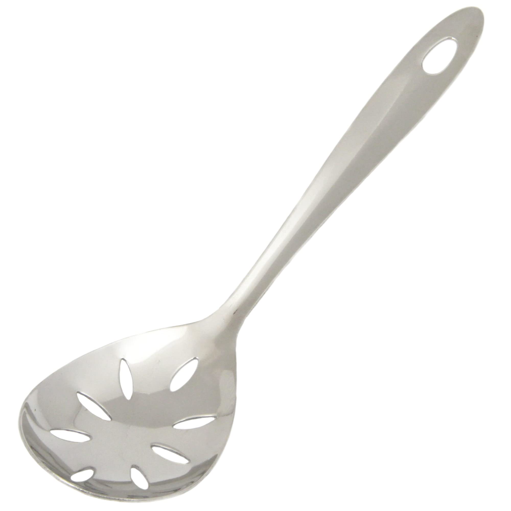 Chef Craft Select Slotted Severing Spoon, 9.5 inch, Stainless Steel