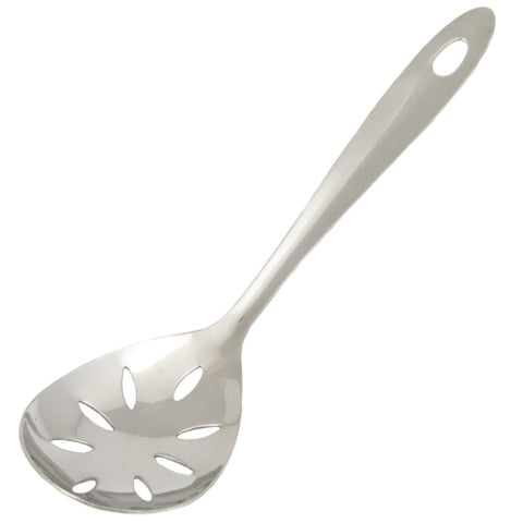 Chef Craft Select Slotted Severing Spoon, 9.5 inch, Stainless Steel