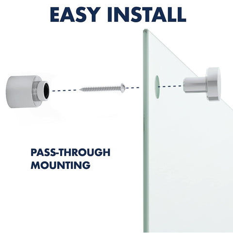 Quartet Whiteboard, Glass Dry Erase Board, Non-Magnetic, 8' x 4', Infinity Frameless Mounting, Includes Dry Erase Marker, Frosted White (G9648F)