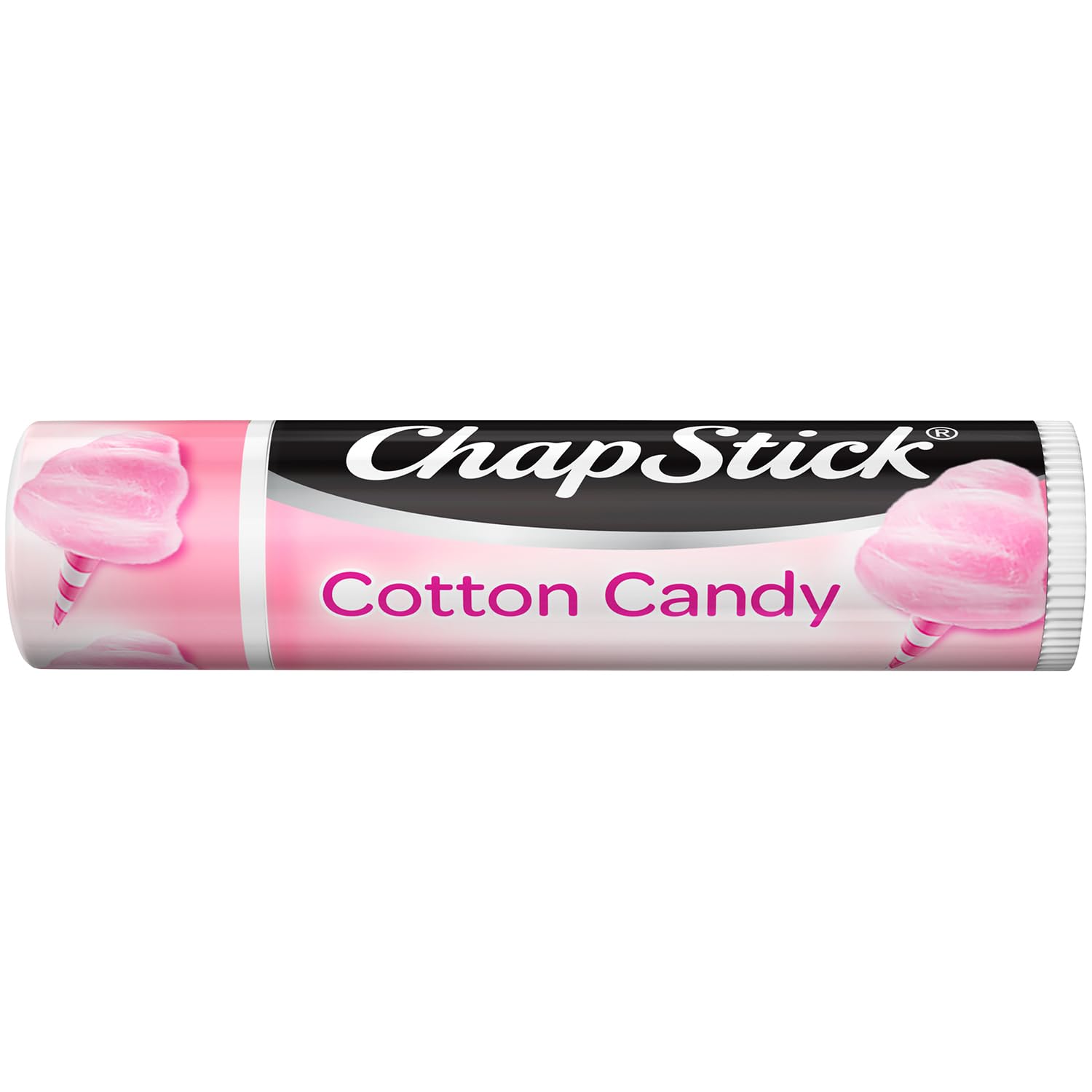 ChapStick Lip Balm, Cotton Candy – Fun & Yummy Moisturizing Lip Care for Dry, Cracked Lips, 0.15 Oz Ea