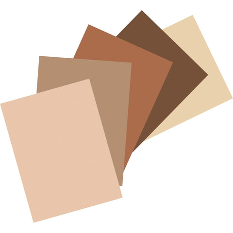 Pacon Multicultural Construction Paper, 9"x12", 50/PK, Assorted