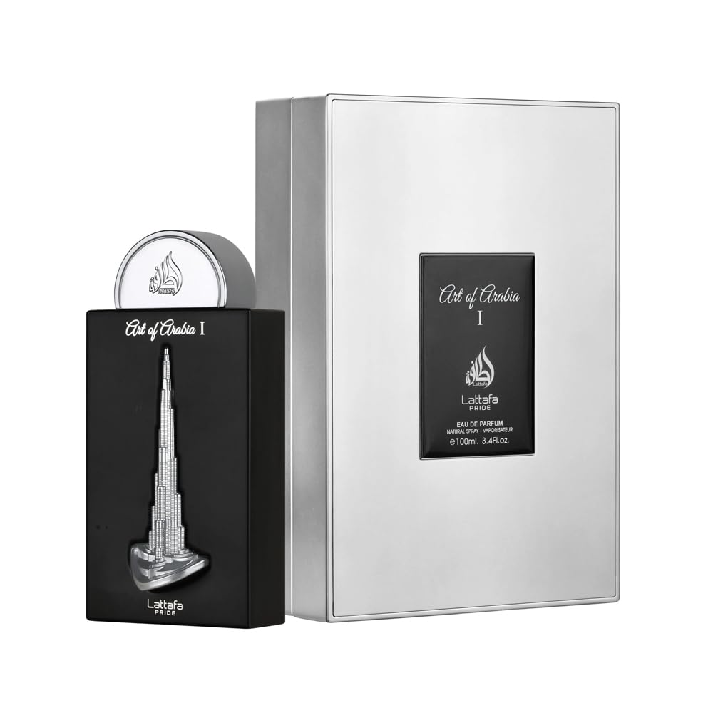 Lattafa Pride Art of Arabia I Eau de Parfum Spray for Unisex, 3.4 Ounce