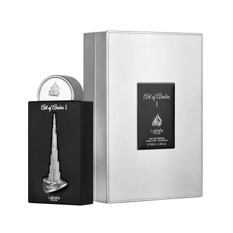 Lattafa Pride Art of Arabia I Eau de Parfum Spray for Unisex, 3.4 Ounce