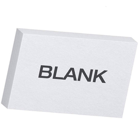 Oxford Blank Index Cards, 5" x 8", White, 100/Pack