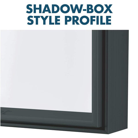 Quartet Whiteboard/Dry Erase Board, Magnetic, 4'x3', Fusion Nano-Clean, Black Aluminum Frame (NA4836FB)