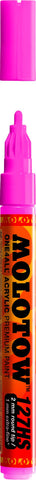 Molotow ONE4ALL Acrylic Paint Marker, 2mm, Neon Pink Fluorescent, 1 Each (127.231)