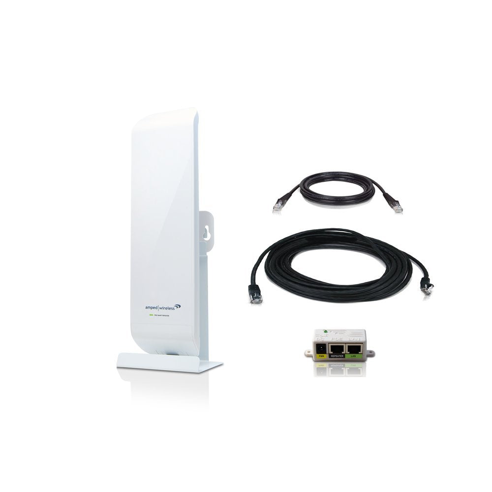 Amped Wireless High Power Wireless-N Pro Smart Repeater and Range Extender (SR600EX)
