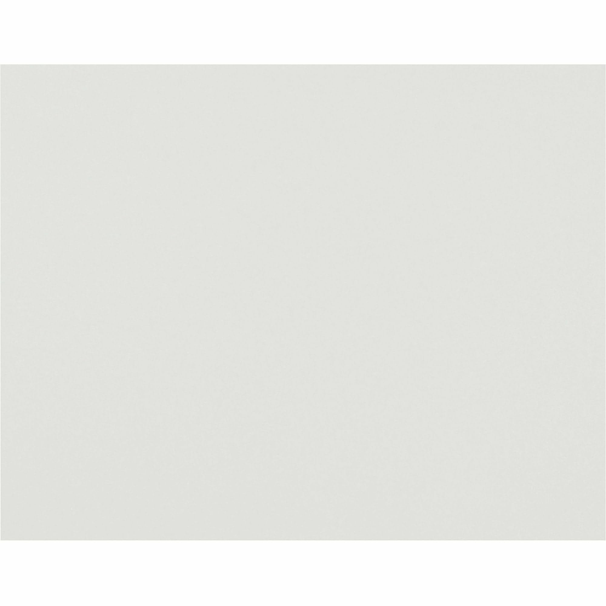 Pacon® Peacock® Railroad Board, 22" x 28", 4-Ply, White, Carton of 100 Sheets