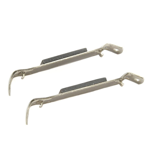 Chef Craft Select Iron Plated Bottle Opener/Can Tapper with Magnet, Pack of 2, 1, Grey