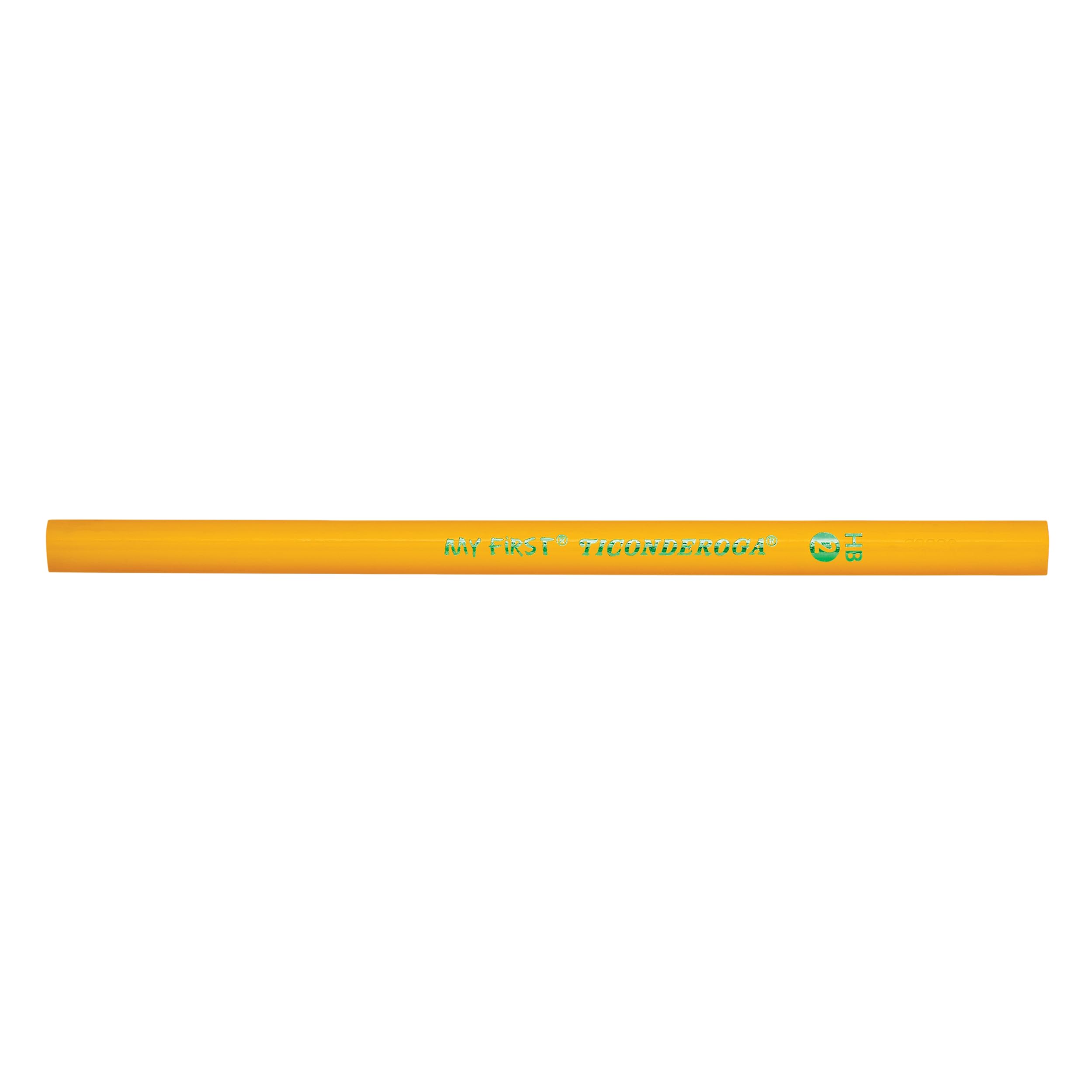 Ticonderoga My First Wood-Cased Pencils , #2 HB Soft, Without Eraser, Yellow, 36 Count (X33036)
