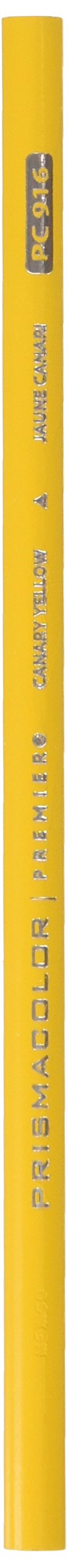 Prismacolor 3346 Premier Colored Pencil Canary Yellow Lead/Barrel Dozen